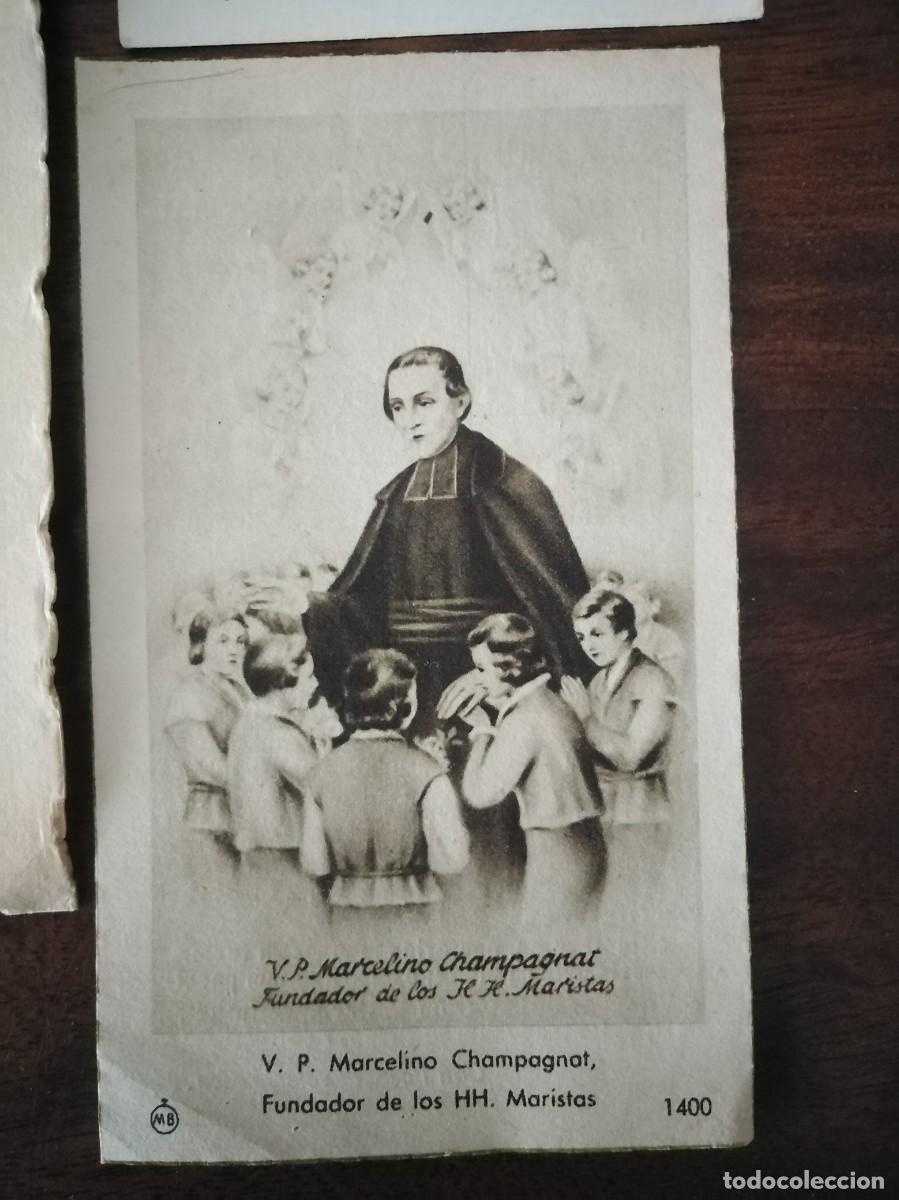 Documentos antiguos: Programa y recordatorios Maristas Badajoz. 1958 y 1959. - Foto 2