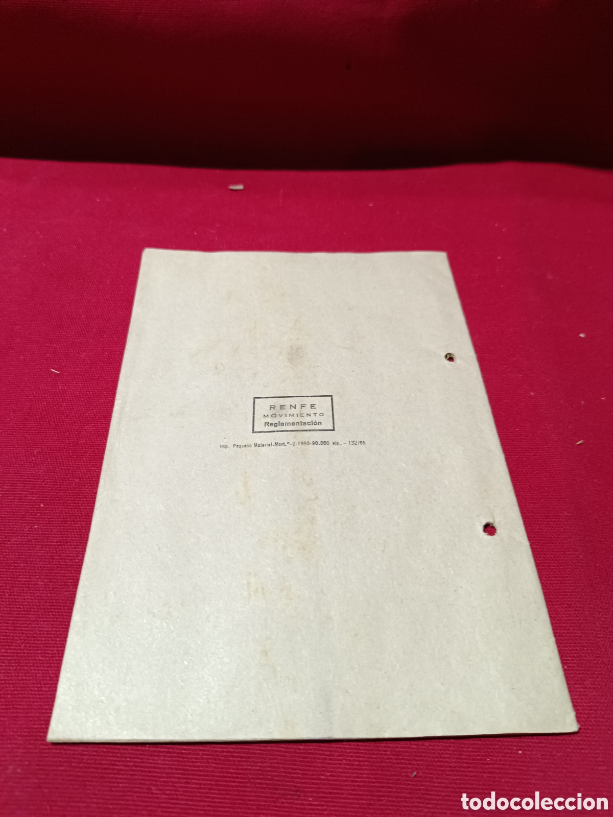 Documentos antiguos: Manual Entrada de trenes en las estaciones 1966 - Foto 2