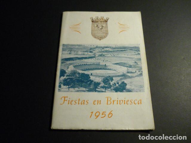 Documentos antiguos: BRIVIESCA BURGOS PROGRAMA DE FIESTAS 1956 - Foto 1