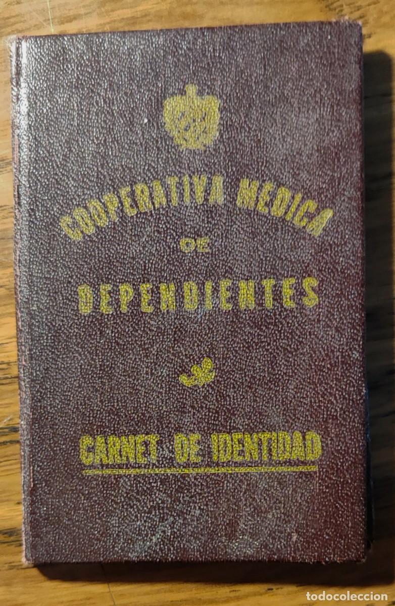 Documentos antiguos: QUEX DOCUMENTOS - DOCUMENTO ANTIGUO CARNET COOPERATIVA MEDICA - Foto 2