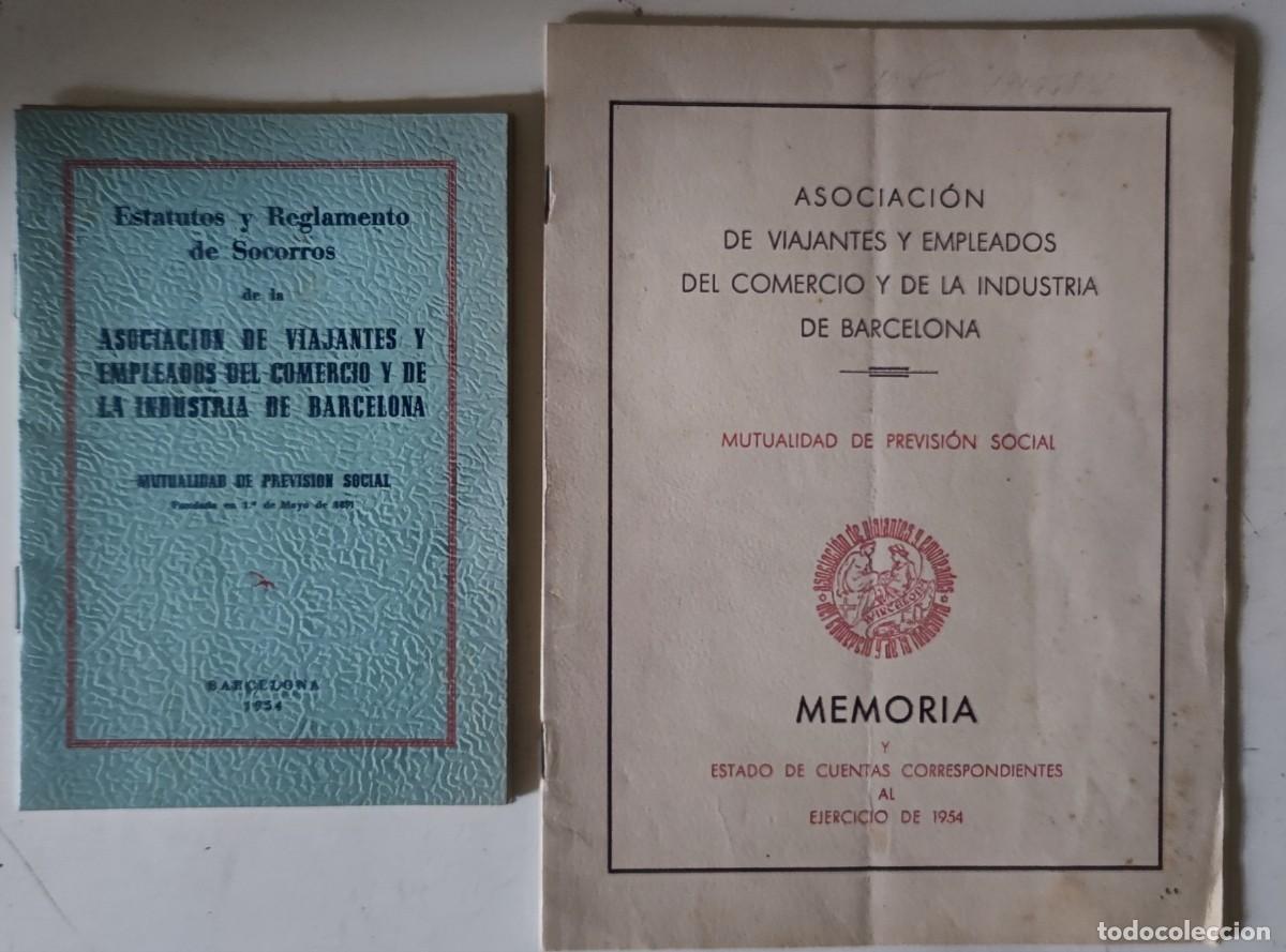 Documentos antiguos: ASOCIACION VIAJANTES Y EMPLEADOS DE COMERCIO... - Foto 1