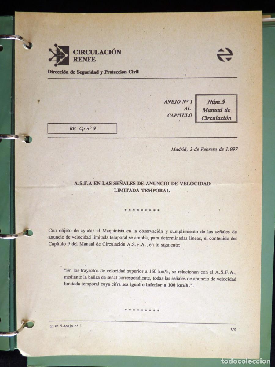 Documentos antiguos: RENFE, MANUAL DE CIRCULACI&Oacute;N, 2003. LEER - Foto 15
