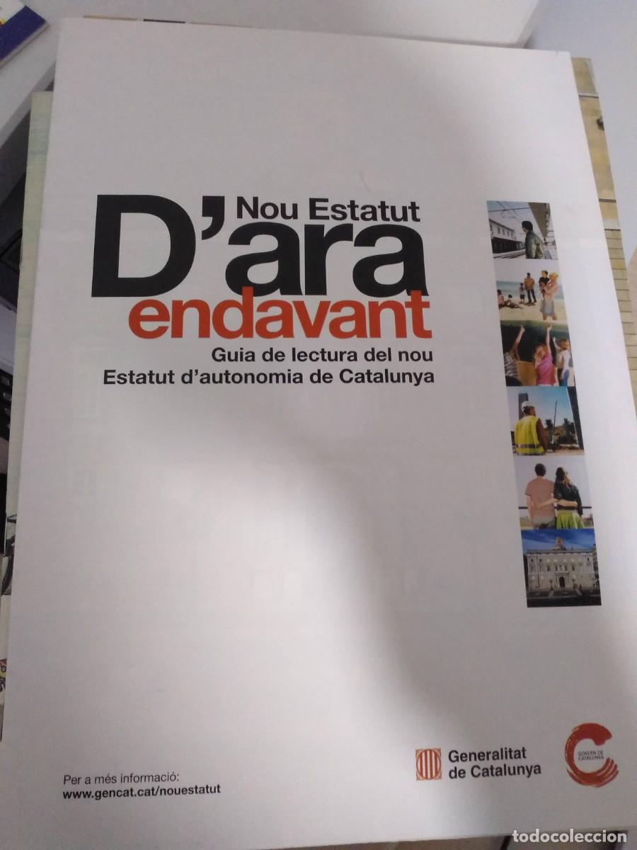 Documentos antiguos: Lot documents Estatut de Catalunya - Foto 1
