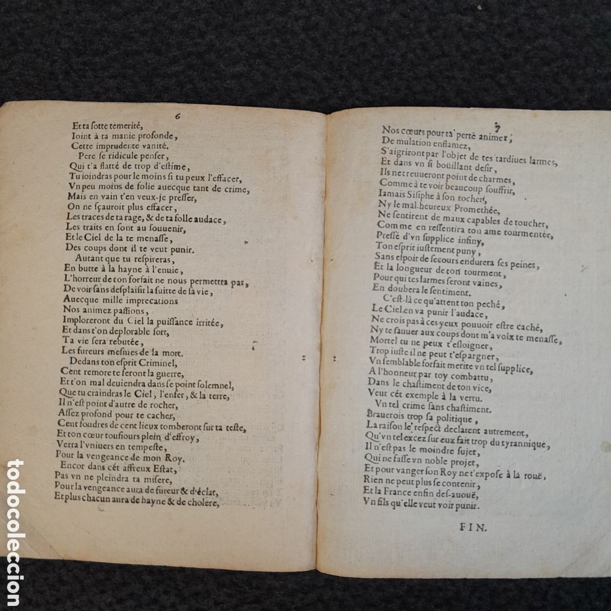 Documentos antiguos: DOC-714. LA VERIT&Eacute; DESCOUVERTE CONTRE LA VERIT&Eacute; CACHEE. EN VERS. PARIS, 1649. - Foto 3