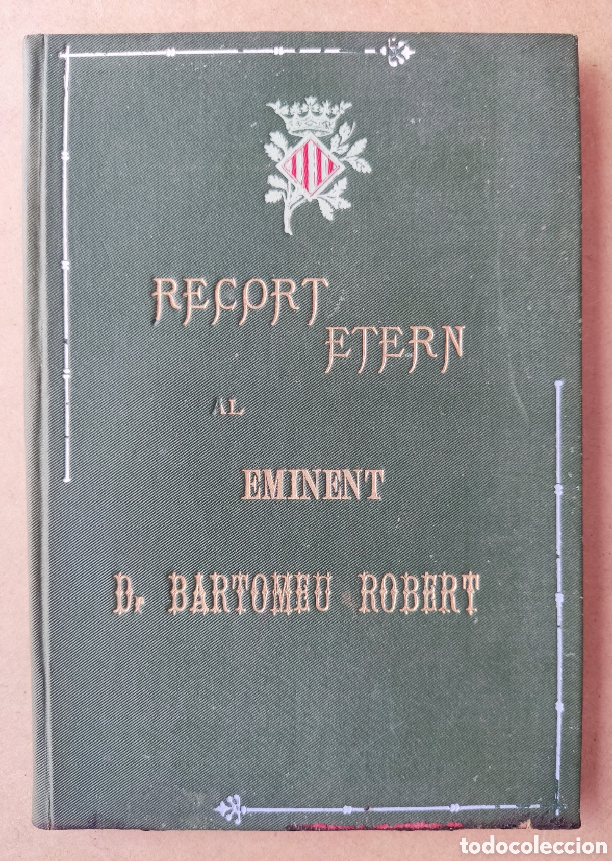 Documentos antiguos: DR. BARTOMEU ROBERT RECOPILACI&Oacute;N DISCURSO EN LAS CORTES A&Ntilde;O 1901