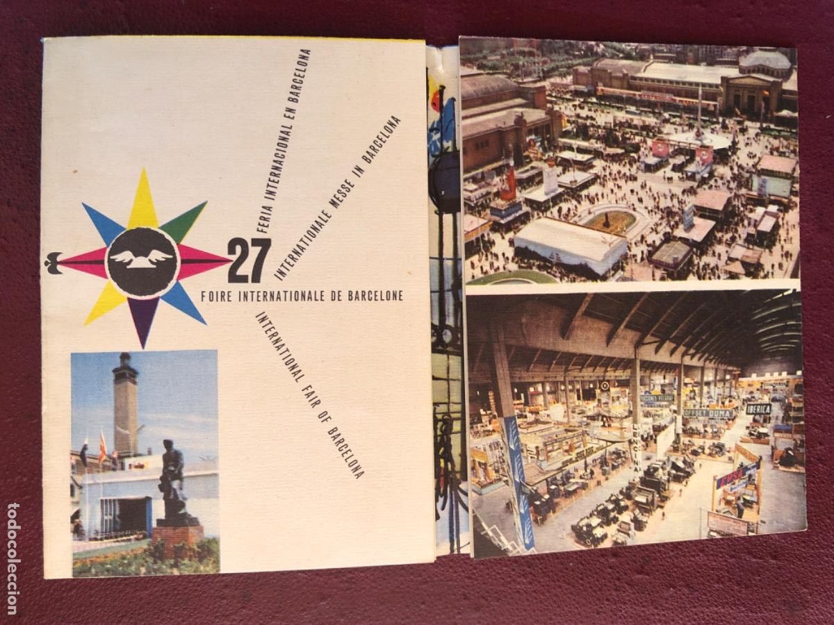 Documentos antiguos: PROGRAMA DE FERIA INTERNACIONAL MUESTRAS BARCELONA -JUNIO DE 1959 -CON LA VI&Ntilde;ETA CORRESPONDIENTE - Foto 3