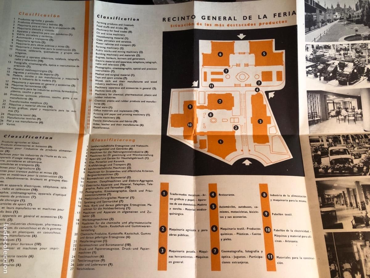 Documentos antiguos: PROGRAMA DE FERIA INTERNACIONAL MUESTRAS BARCELONA -JUNIO DE 1959 -CON LA VI&Ntilde;ETA CORRESPONDIENTE - Foto 5