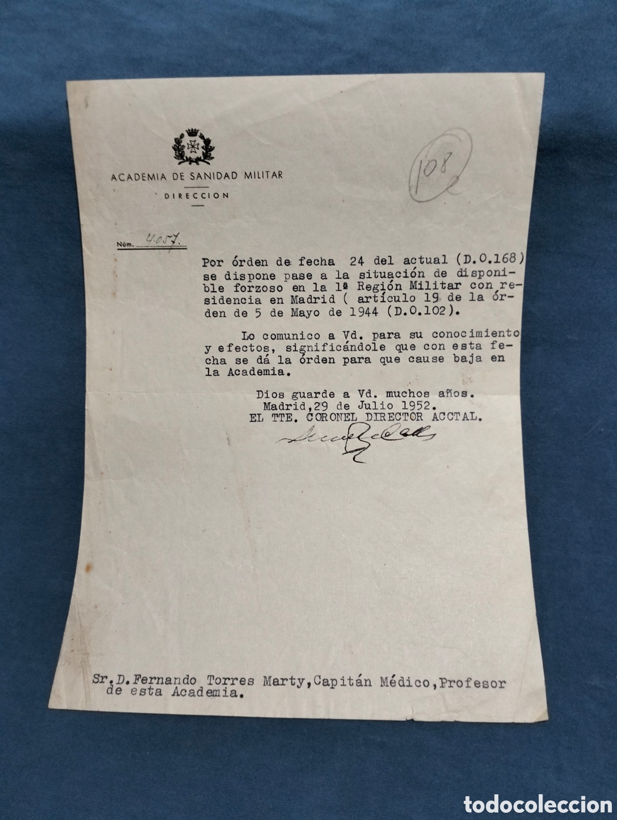 Documentos antiguos: Espa&ntilde;a Guerra Civil documento prisionero - Foto 1