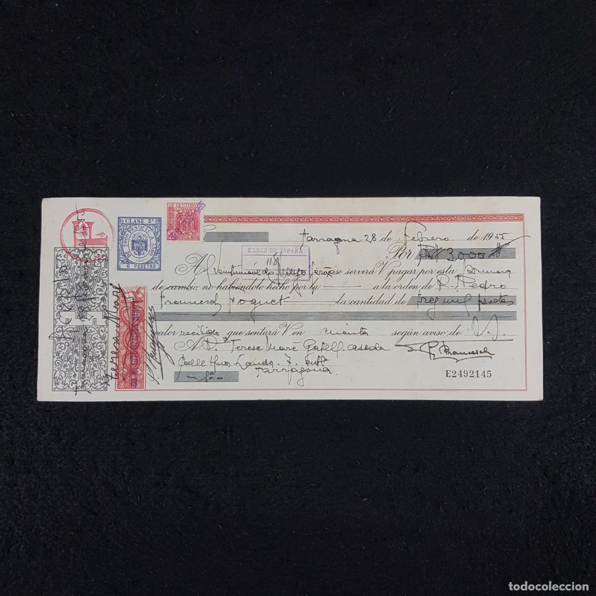 Documentos antiguos: PAGAR&Eacute; - TARRAGONA - A&Ntilde;O 1955 - DOCUMENTO / 74 - Foto 1
