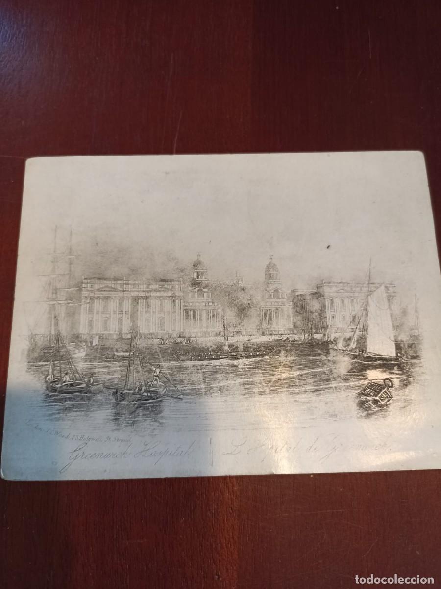 Documentos antiguos: Foto antigua del Hospital de Greenwich