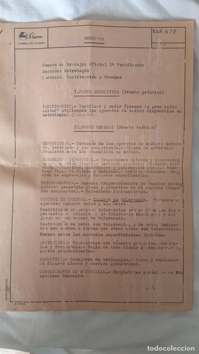Documentos antiguos: Antiguo documento Pegaso.