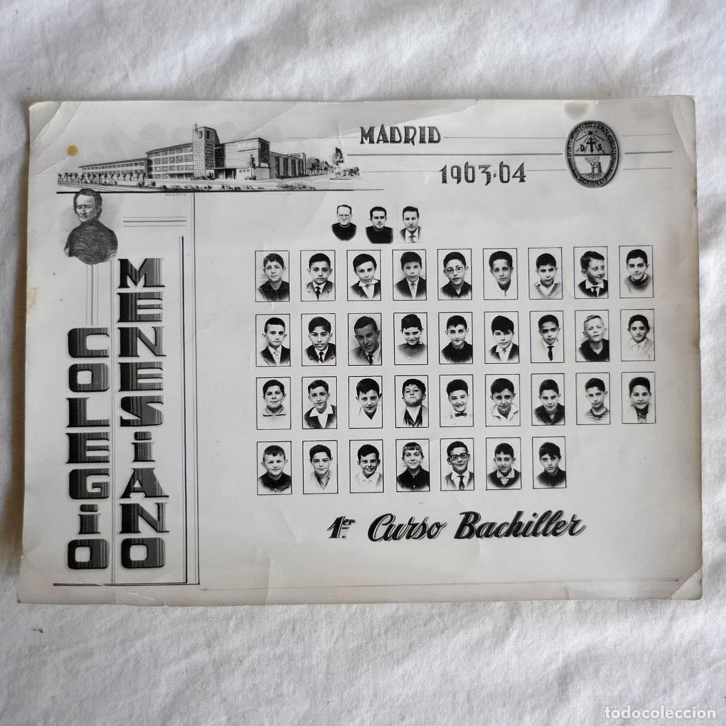 Documenti antichi: Mini orla colegio menesiano Madrid 1903-1904, primer curso bachillerato
