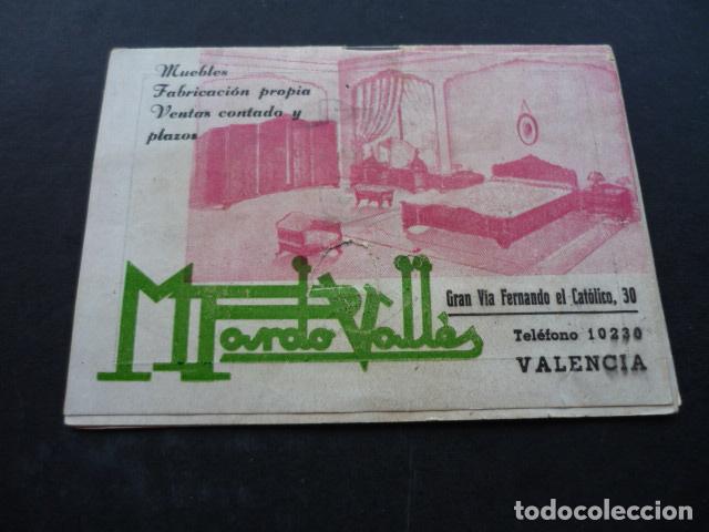 Documentos antiguos: VALENCIA PROGRAMA DE MANO FALLAS 1948 - Foto 3