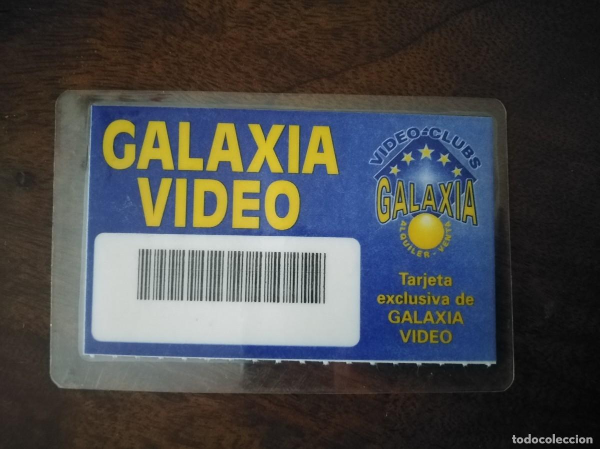 Documentos antiguos: Carnet Video club Galaxia. Badajoz. - Foto 1