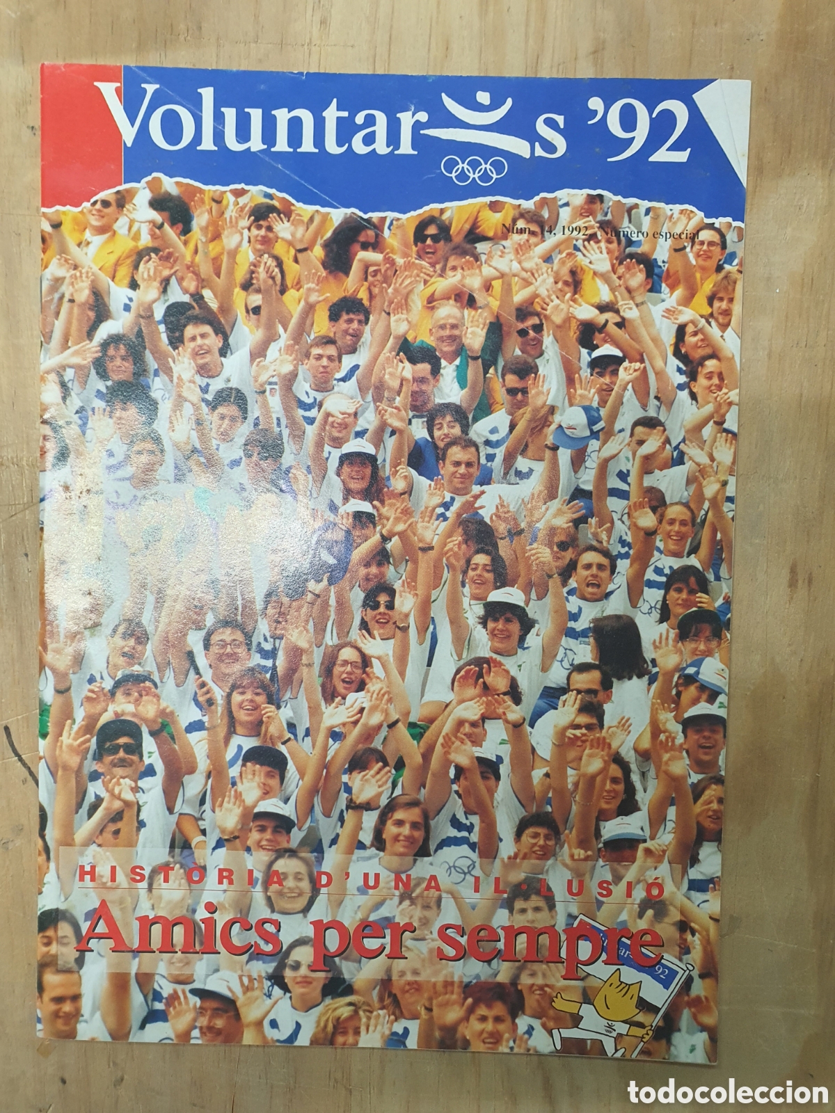Documentos antiguos: REVISTA Y MANUAL VOLUNTARIS OL&Iacute;MPICS BARCELONA 92.