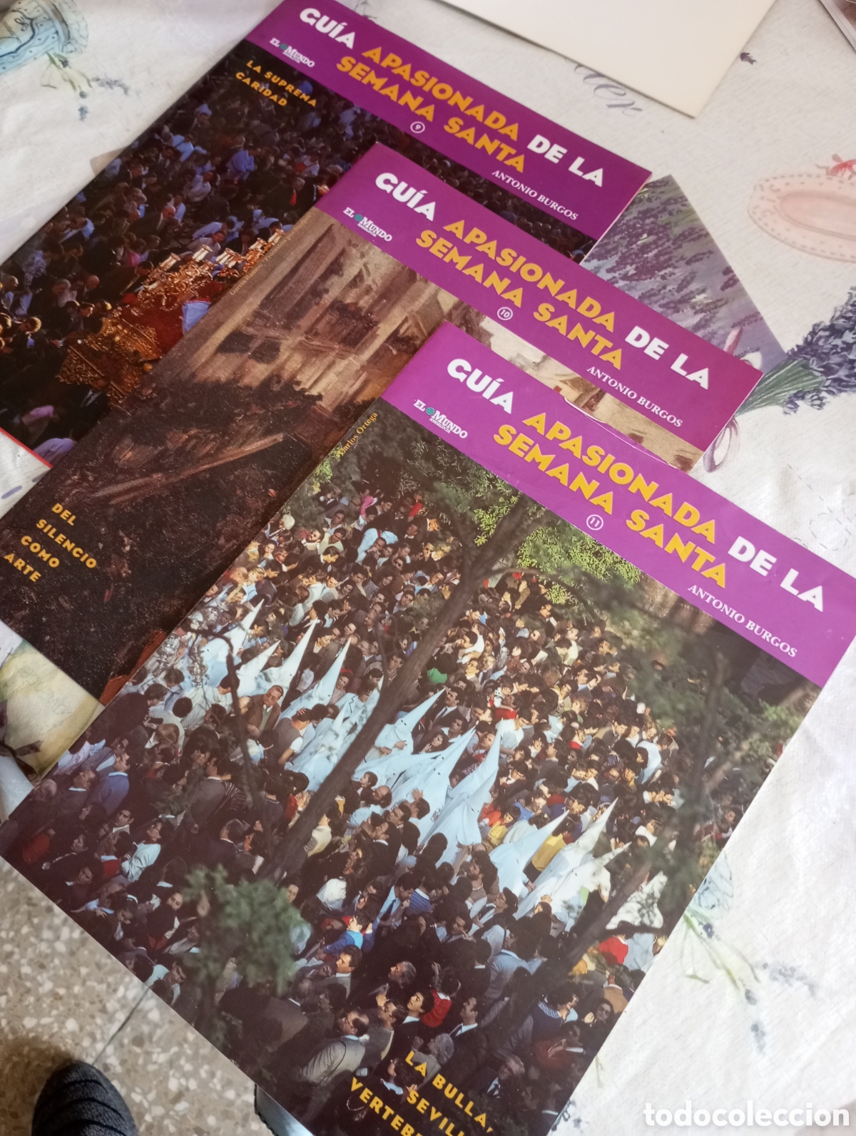 Documentos antiguos: Guia Apasionada de la Semana Santa -3 fasc&iacute;culos
