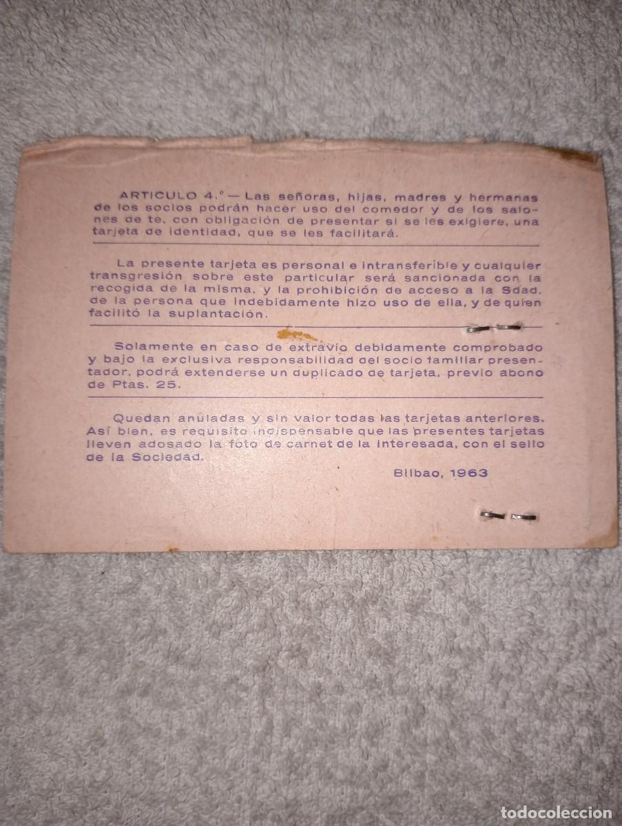 Documentos antiguos: Sociedad Bilba&iacute;na de Bilbao - Foto 3