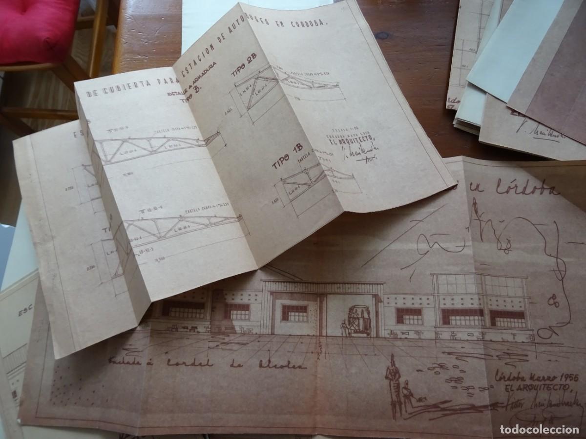 Documentos antiguos: Planos estaci&oacute;n autobuses de C&oacute;rdoba - Foto 4