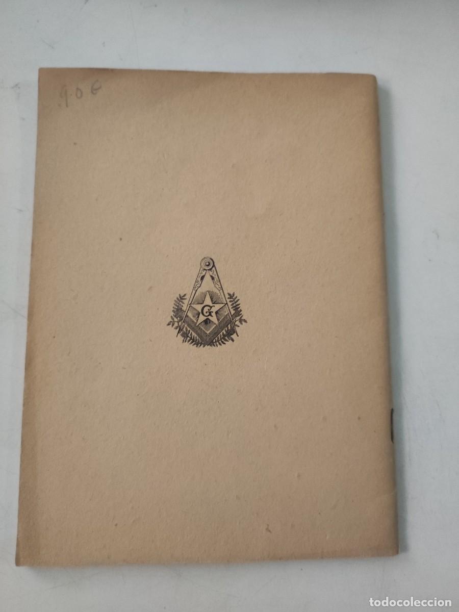 Documentos antiguos: Constituci&oacute;n del Grande Oriente espa&ntilde;ol. M&eacute;xico 1947 - Foto 2