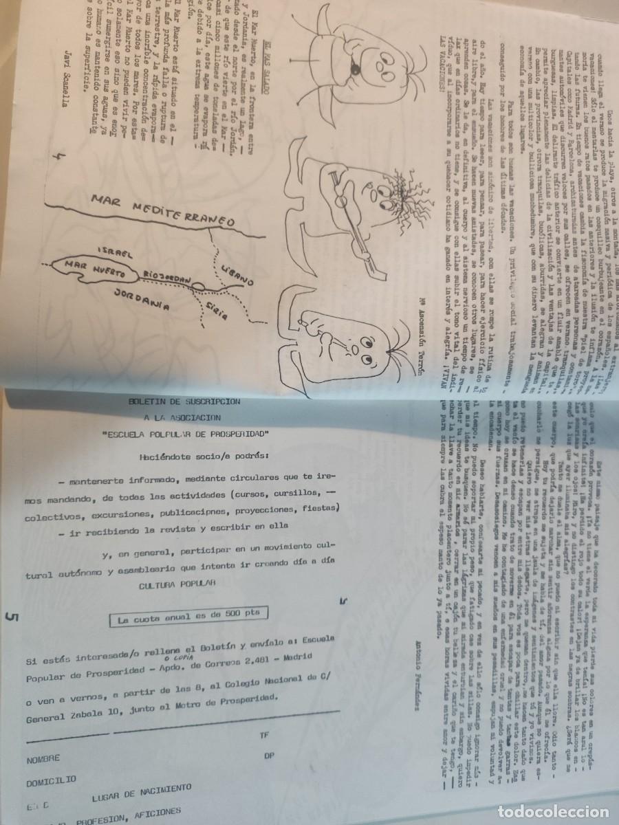 Documentos antiguos: Panfleto. Escuela polular La Prospe - Foto 3