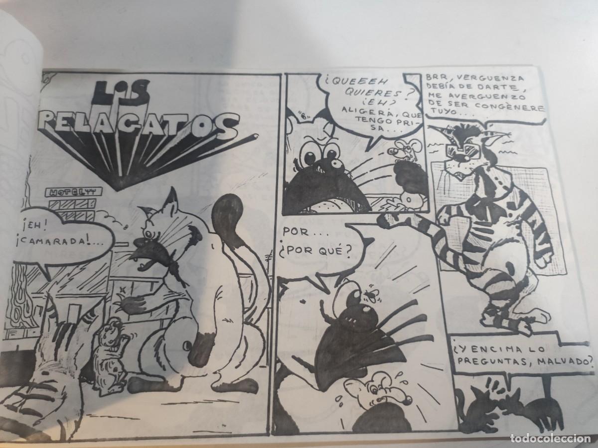 Documentos antiguos: Fanzine. Los pelagatos. Comic - Foto 2