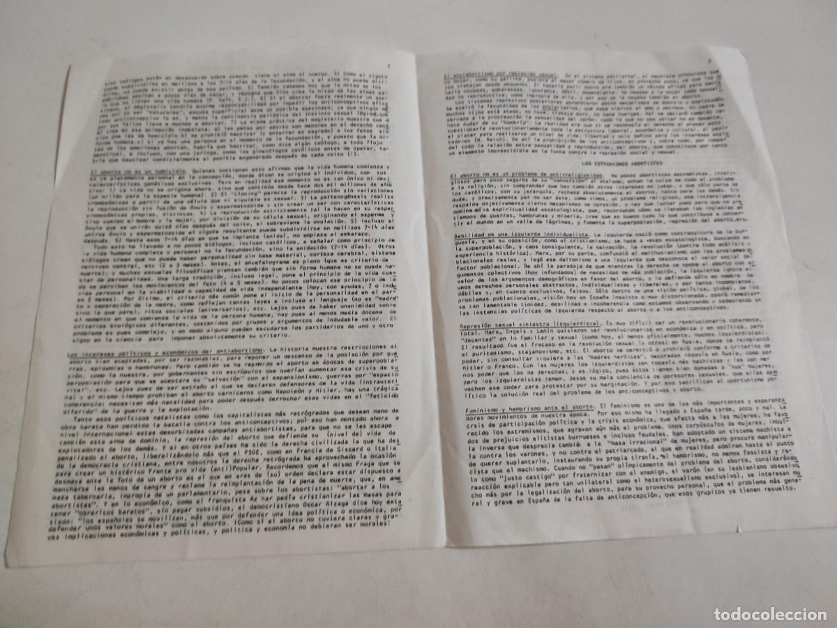 Documentos antiguos: Documento: El aborto, sin extremismos - Foto 2