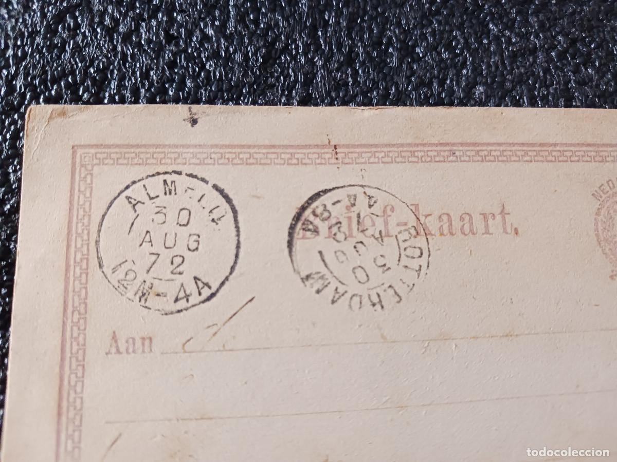 Documentos antiguos: brief-kaart nederland 2 1/2 cent, - Foto 2