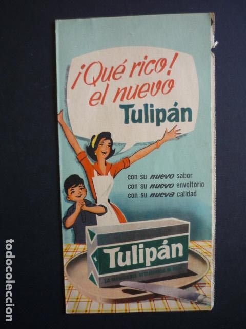 Alte Dokumente: TULIPAN PRODUCTO ALIMENTICIO ANTIGUO FOLLETO