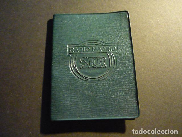 Documentos antiguos: RADIO MADRID CADENA SER UNION DE RADIOYENTES CARNET CUPONES Y POLIZA SEGURO 1973 1974