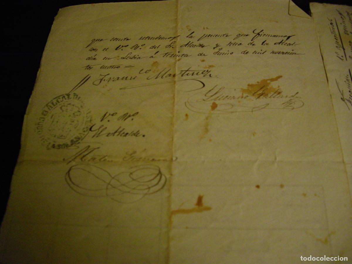 Documentos antiguos: SORIA Y LUBIA CONJUNTO 8 DOCUMENTOS 1904 - Foto 3
