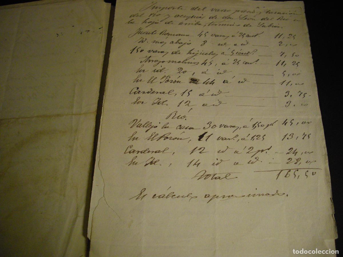 Documentos antiguos: SORIA Y LUBIA CONJUNTO 8 DOCUMENTOS 1904 - Foto 9