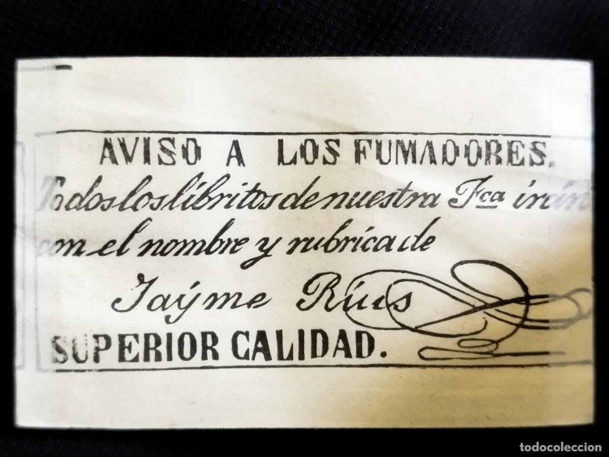 Documentos antiguos: PAPEL DE FUMAR CARLETS OLOT - Foto 2