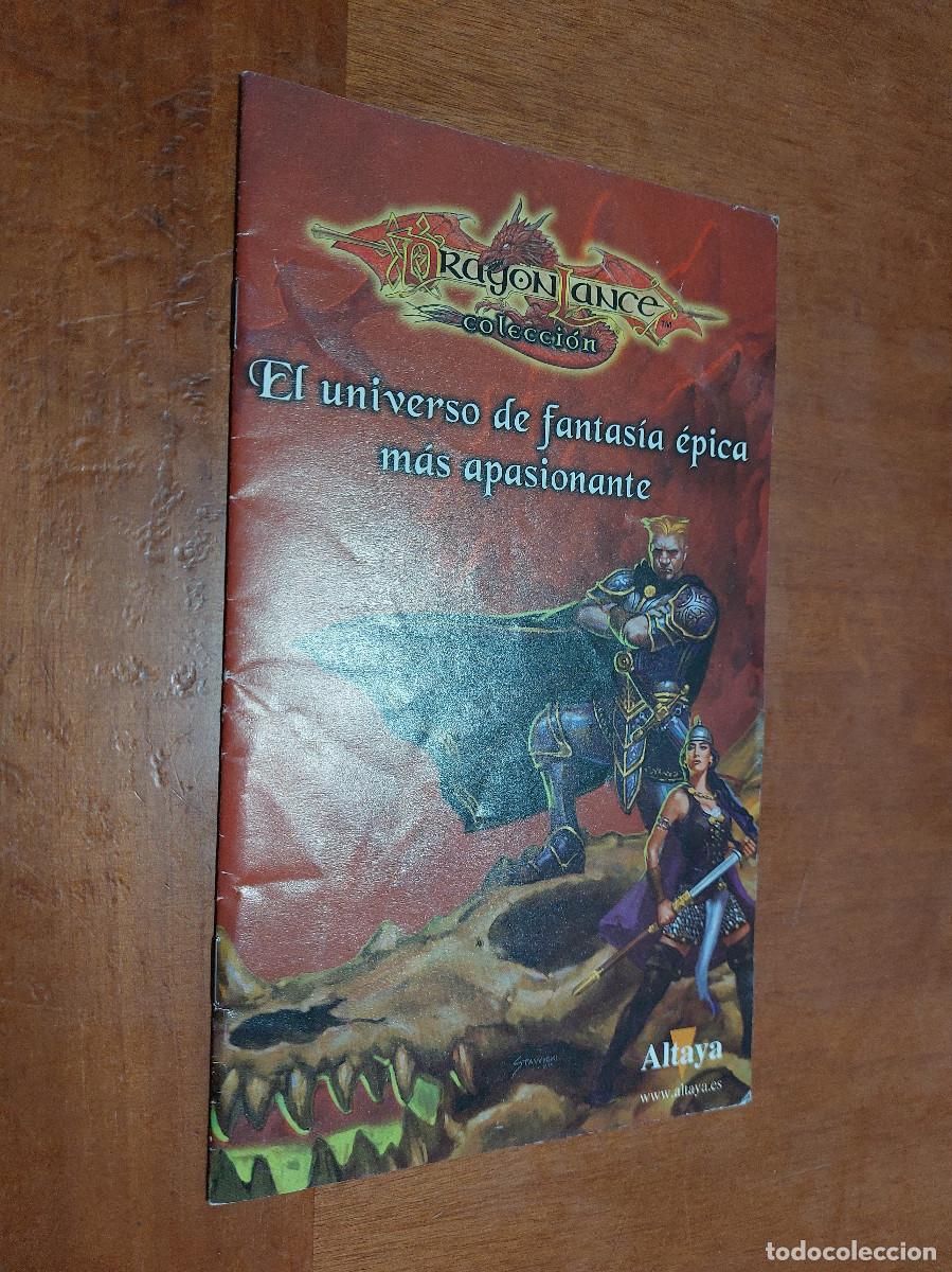 Documenti antichi: DRAGON LANCE. COLECCI&Oacute;N. EL UNIVERSO DE FANTAS&Iacute;A &Eacute;PICA M&Aacute;S APASIONANTE. FOLLETO COLECCI&Oacute;N. DIFICIL