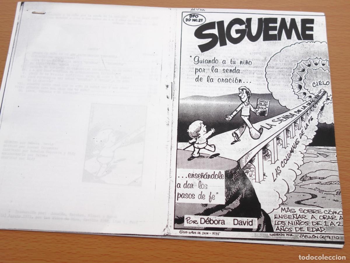 Documentos antiguos: DOCUMENTOS SOBRE SECTAS. &rdquo;CARTAS&rdquo; DE MOISES DAVID DE LOS NI&Ntilde;OS DE DIOS. - Foto 1
