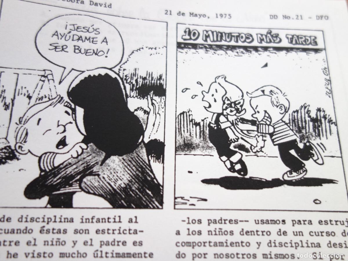 Documentos antiguos: DOCUMENTOS SOBRE SECTAS. &rdquo;CARTAS&rdquo; DE MOISES DAVID DE LOS NI&Ntilde;OS DE DIOS. - Foto 3