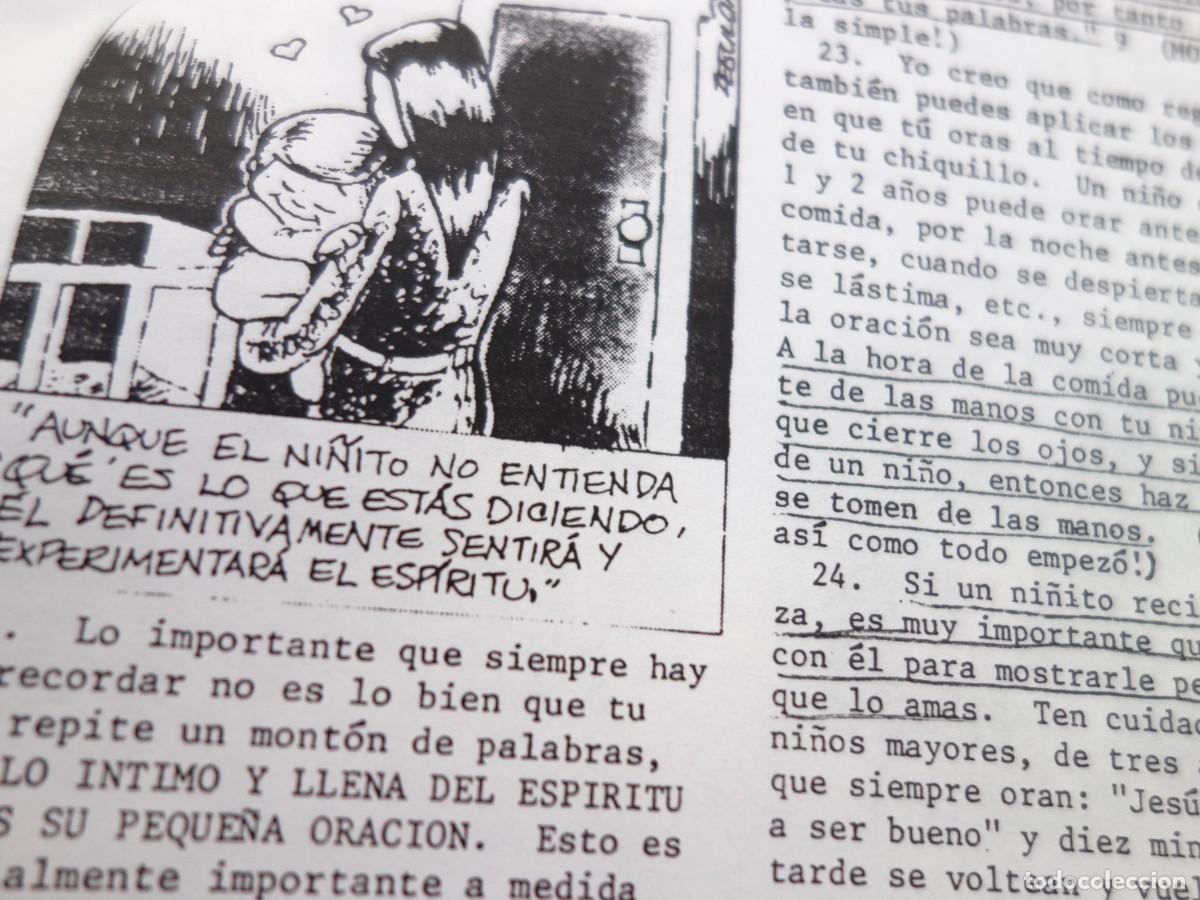 Documentos antiguos: DOCUMENTOS SOBRE SECTAS. &rdquo;CARTAS&rdquo; DE MOISES DAVID DE LOS NI&Ntilde;OS DE DIOS. - Foto 4