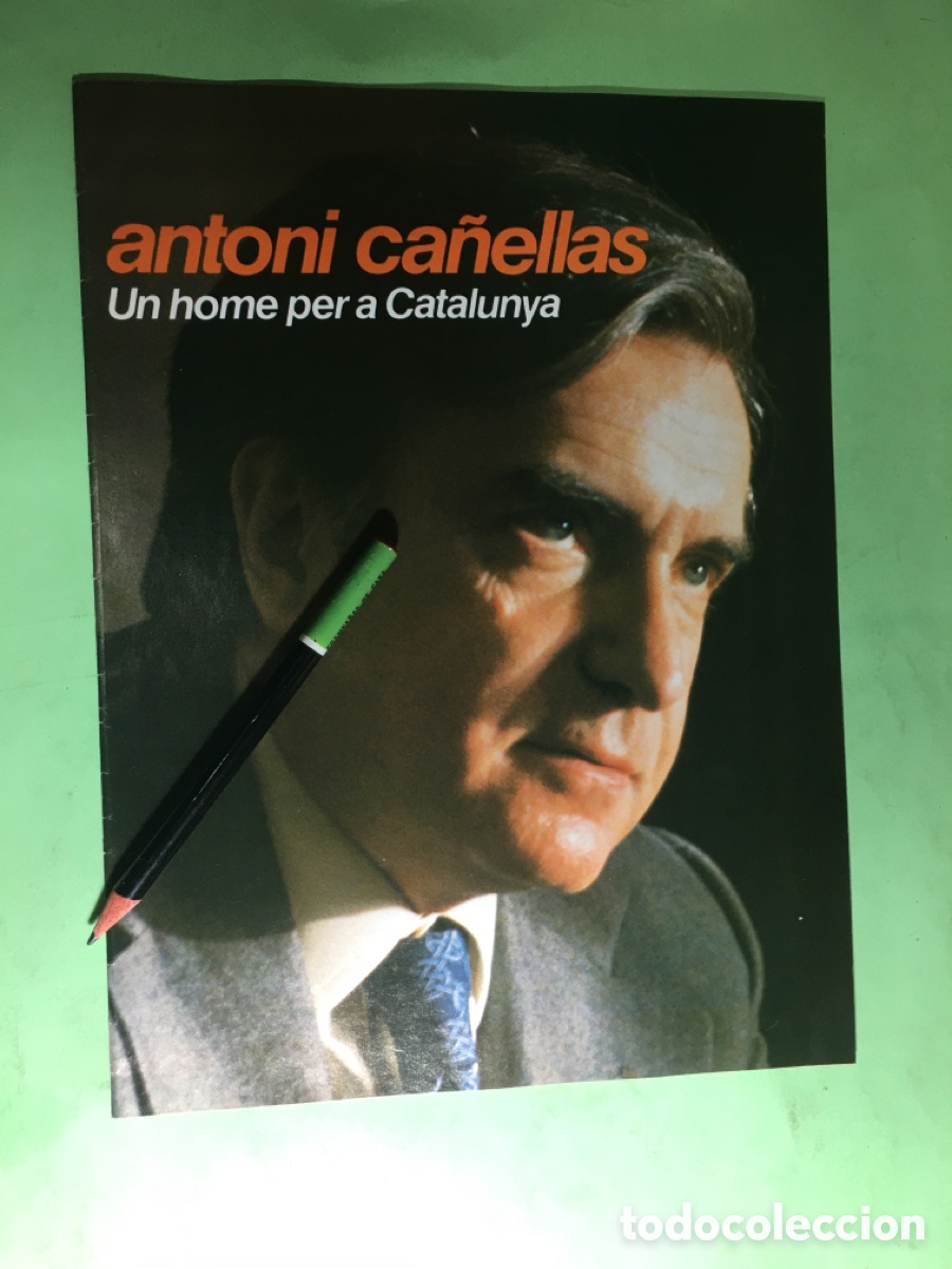 Documentos antiguos: 1977 ELECCIONES GENERALES UNI&Oacute; DEMOCR&Agrave;TICA DE CATALUNYA ANTONI CA&Ntilde;ELLAS edici&oacute;n castellano