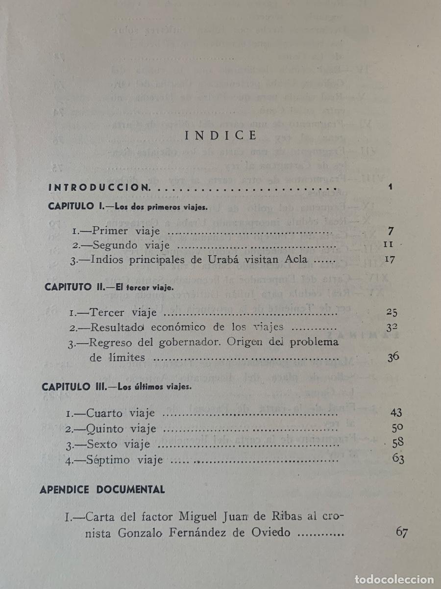Documentos antiguos: Los viajes de Juli&aacute;n Guti&eacute;rrez al Holgo de Uraba (documento) - Foto 5