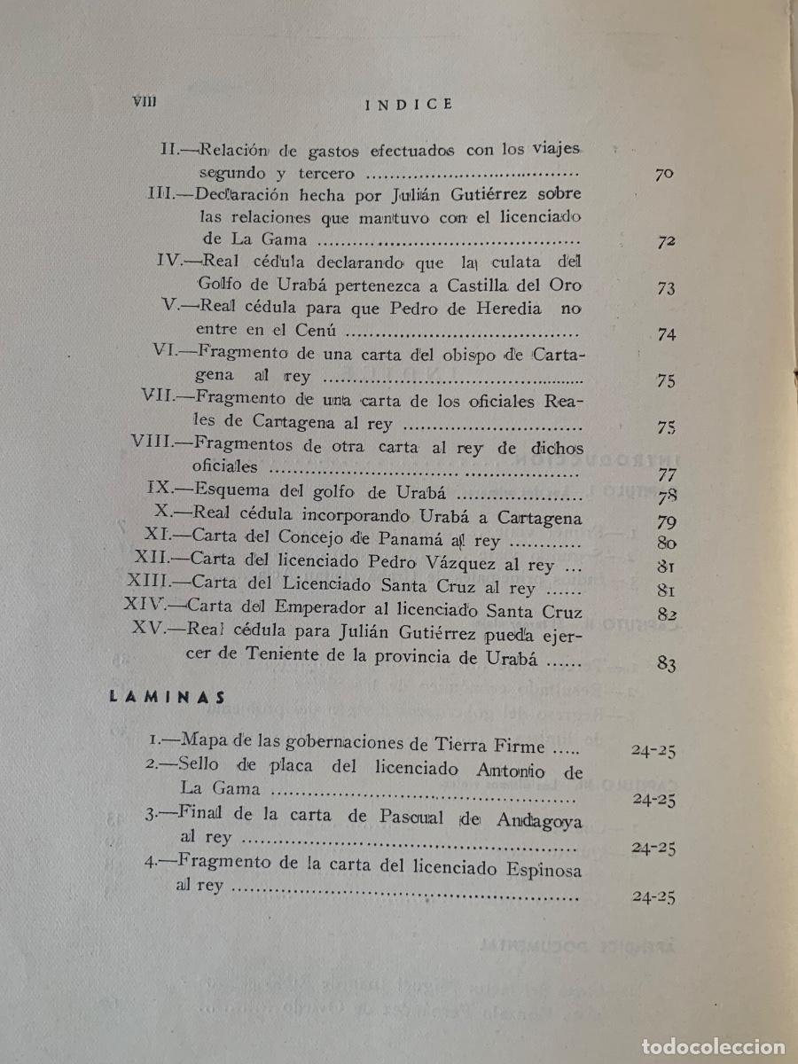 Documentos antiguos: Los viajes de Juli&aacute;n Guti&eacute;rrez al Holgo de Uraba (documento) - Foto 6