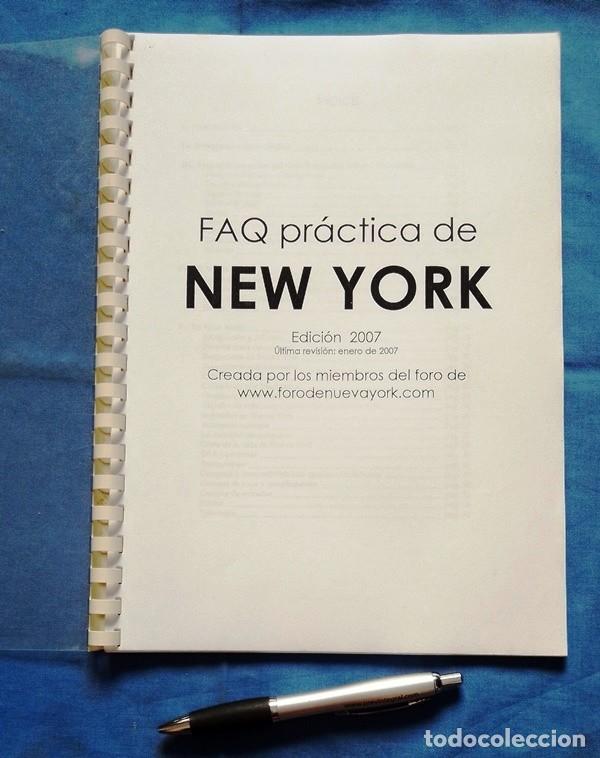 Documentos antiguos: FAQ practica de New York 2007 - Foto 1