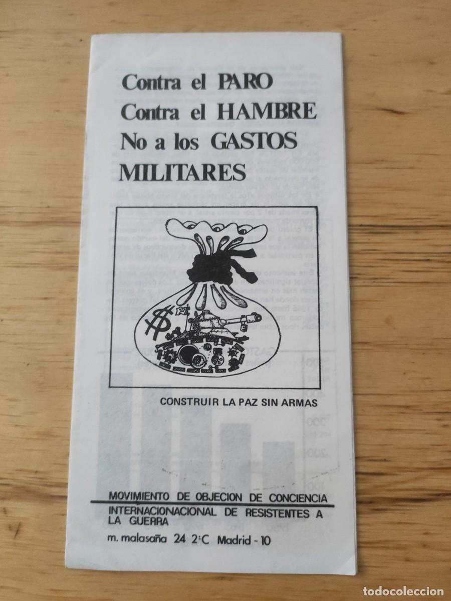 Documentos antiguos: Documento Movimiento de Objeci&oacute;n de Conciencia - Foto 1