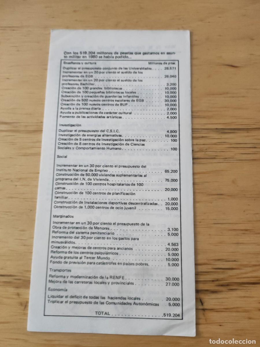 Documentos antiguos: Documento Movimiento de Objeci&oacute;n de Conciencia - Foto 2