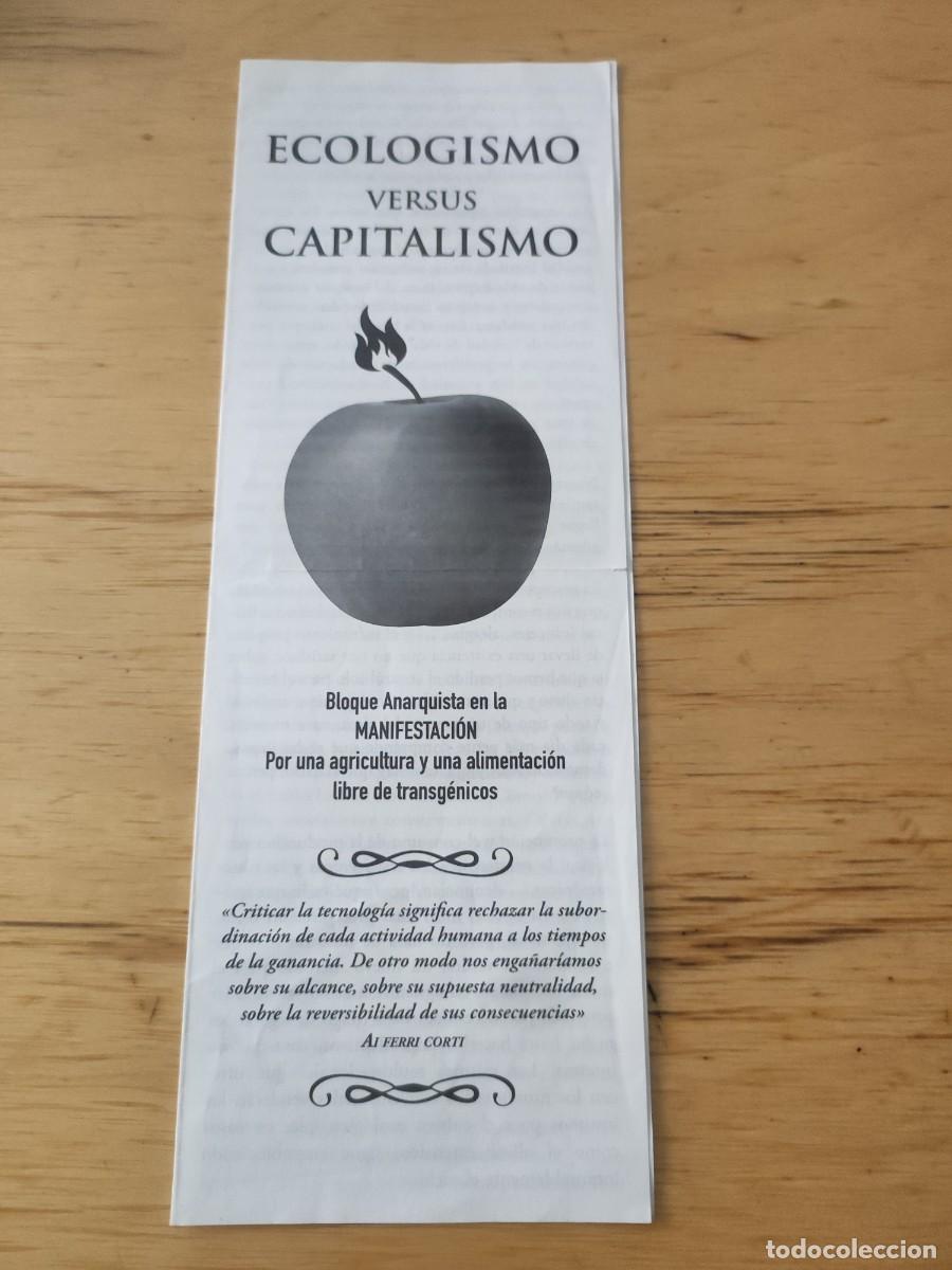 Documentos antiguos: Documento Ecologismos versus Capitalismo - Foto 1