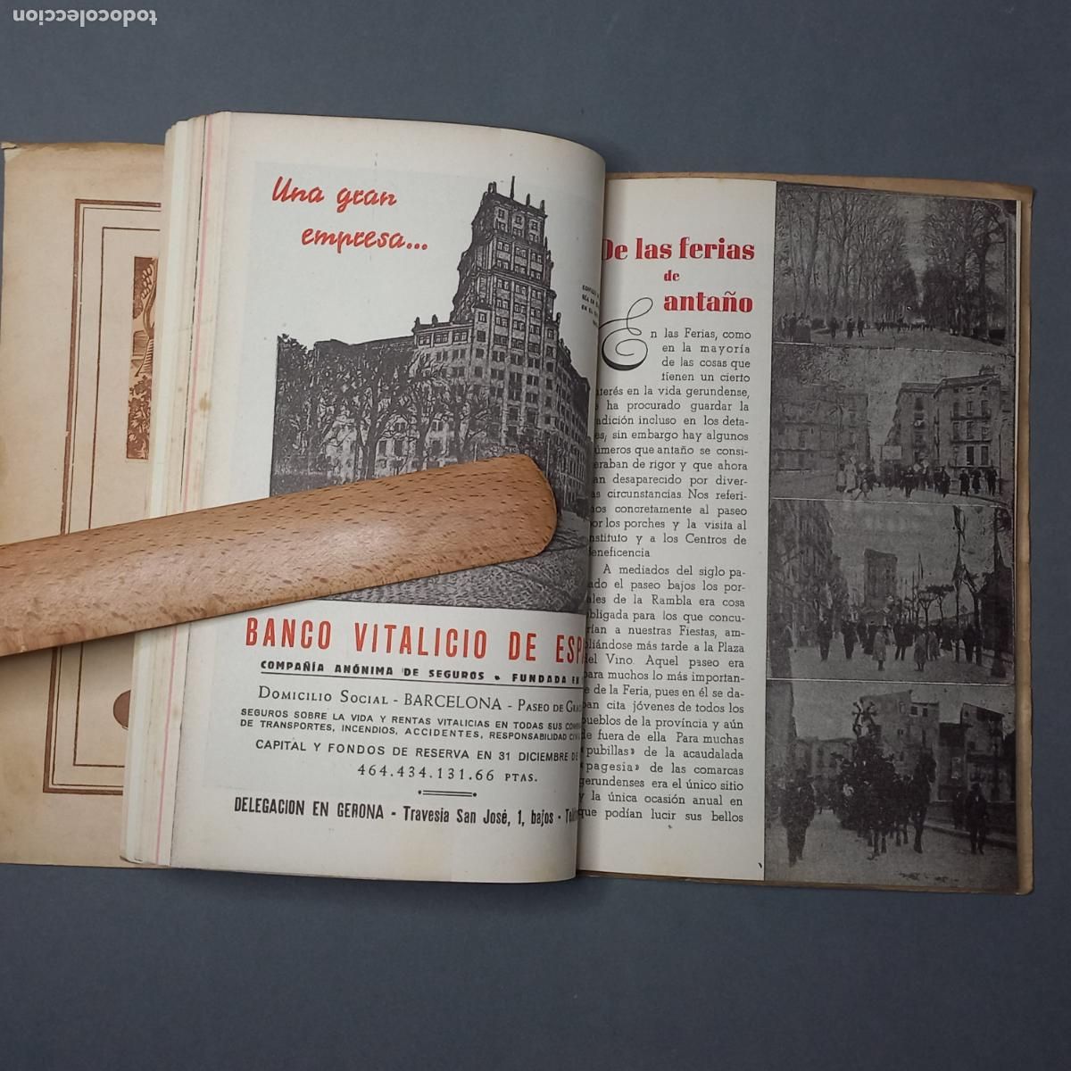Documentos antiguos: Programa de Ferias y Fiestas de San Narciso. Gerona. 1949. - Foto 8