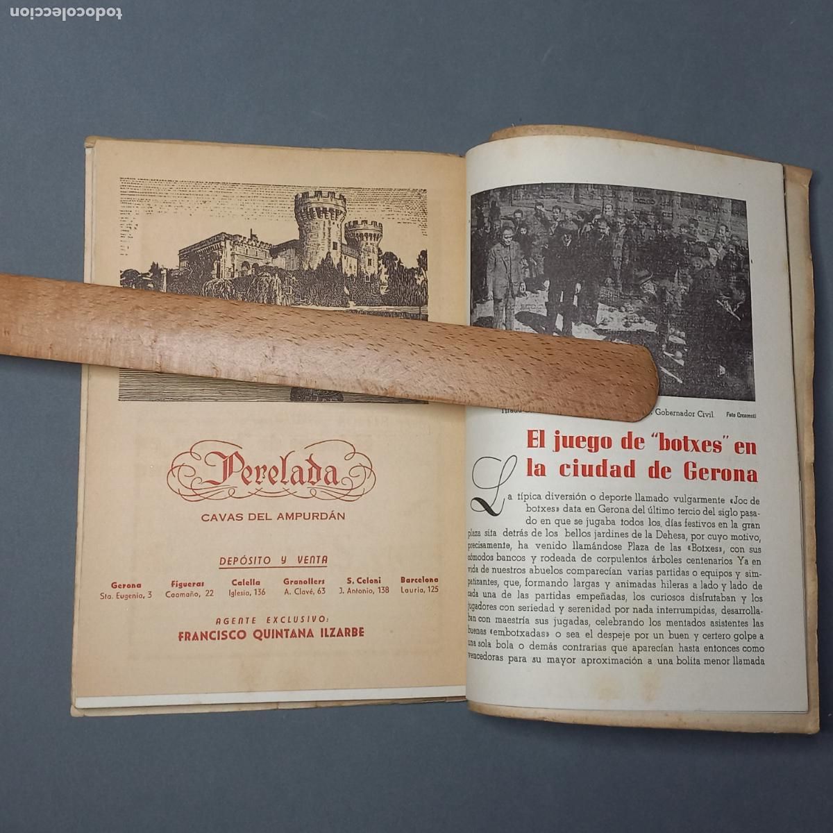 Documentos antiguos: Programa de Ferias y Fiestas de San Narciso. Gerona. 1949. - Foto 15