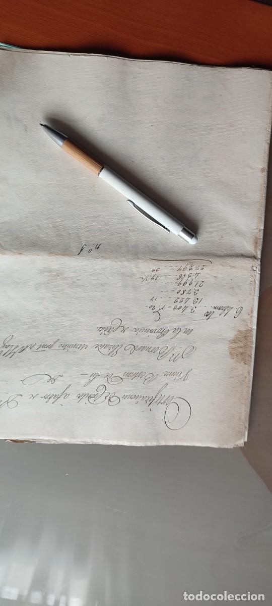Documentos antiguos: Certificaci&oacute;n de 1816 sobre suministro de pan en C&aacute;diz. Guerra de la Independencia.