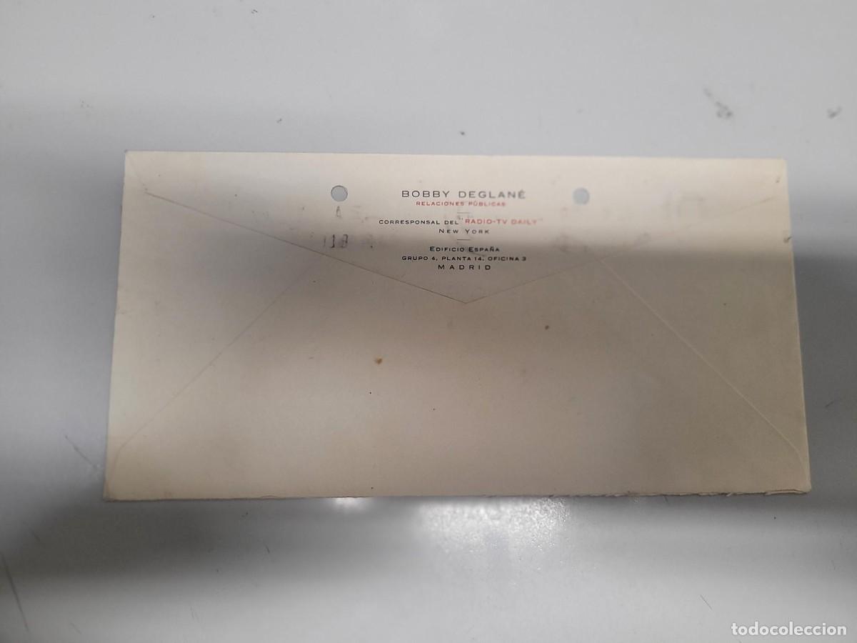 Documentos antiguos: Sobre personal del locutor BOBBY DEGLAN&Eacute; - Foto 1