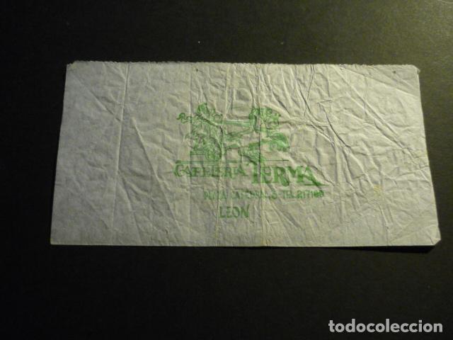 Documentos antiguos: LEON SERVILLETA CAFETERIA - Foto 1