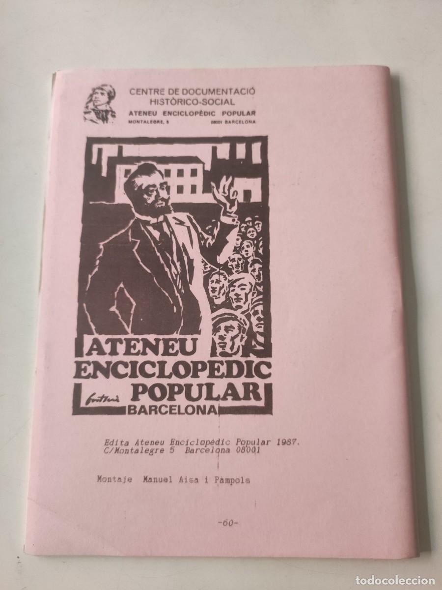 Documentos antiguos: Documento Pol&iacute;tico: Solidaridad Obrera. 1987. - Foto 2