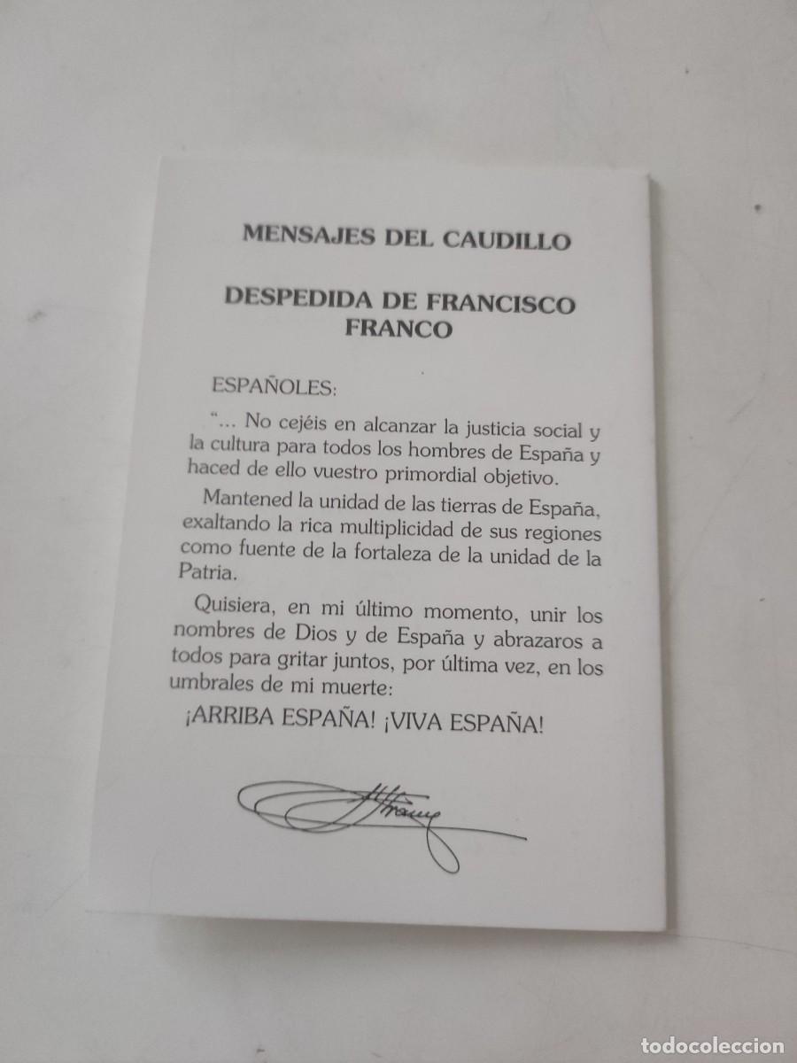 Documentos antiguos: Esquela Francisco Franco - Foto 2